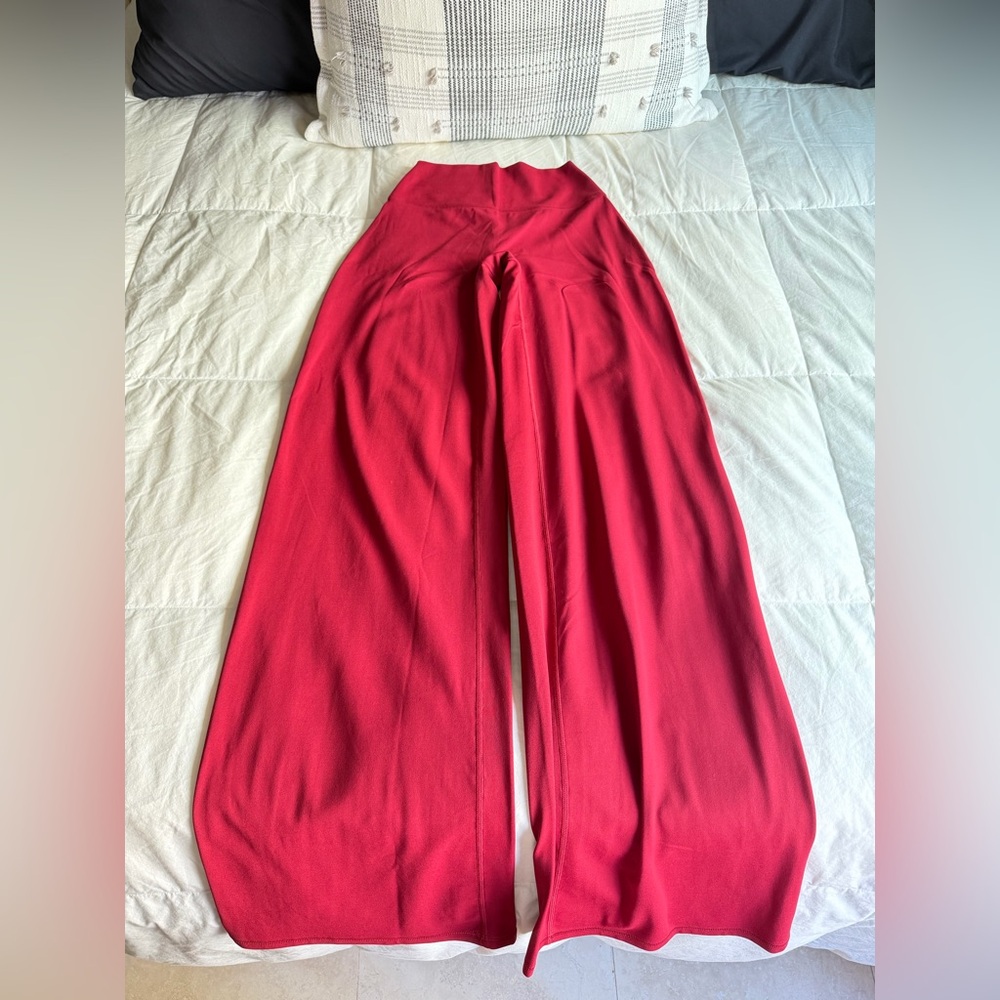 ONER ACTIVE Soft motion Red Straight Leg Pants- XS Reg length - Picture 4 of 6
